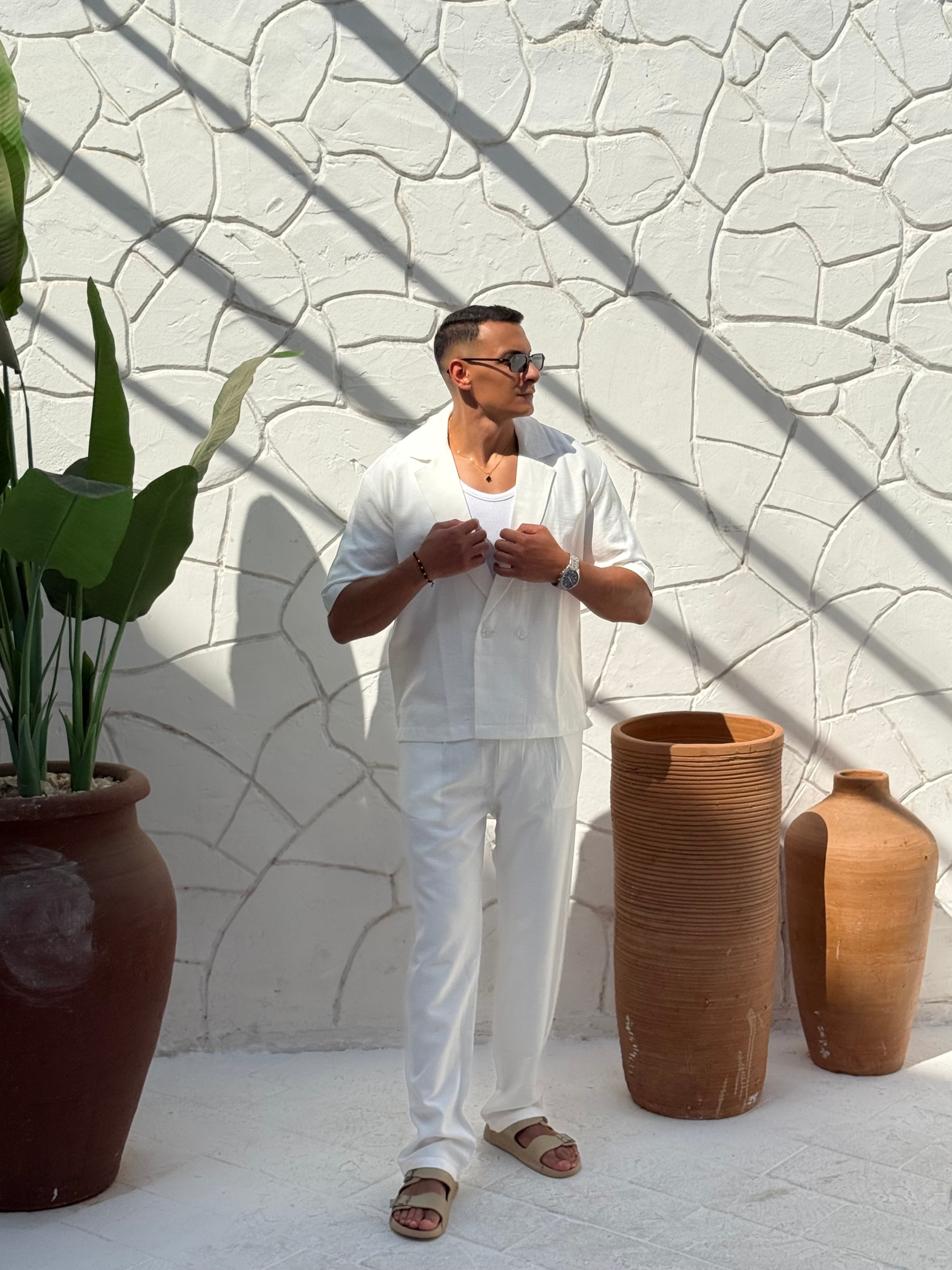 Men's Classic set - Premium pure linen
