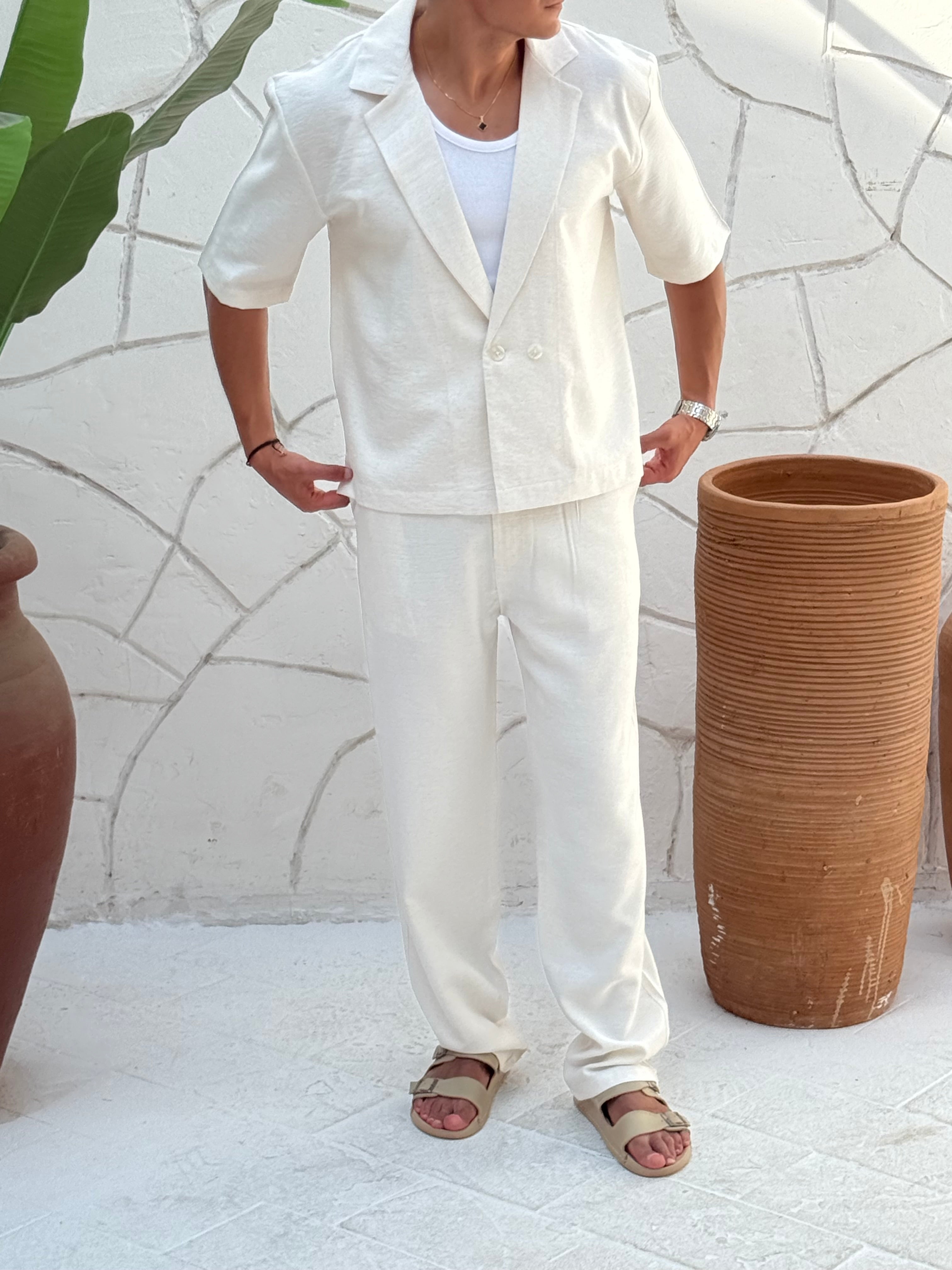 Men's Classic set - Premium pure linen