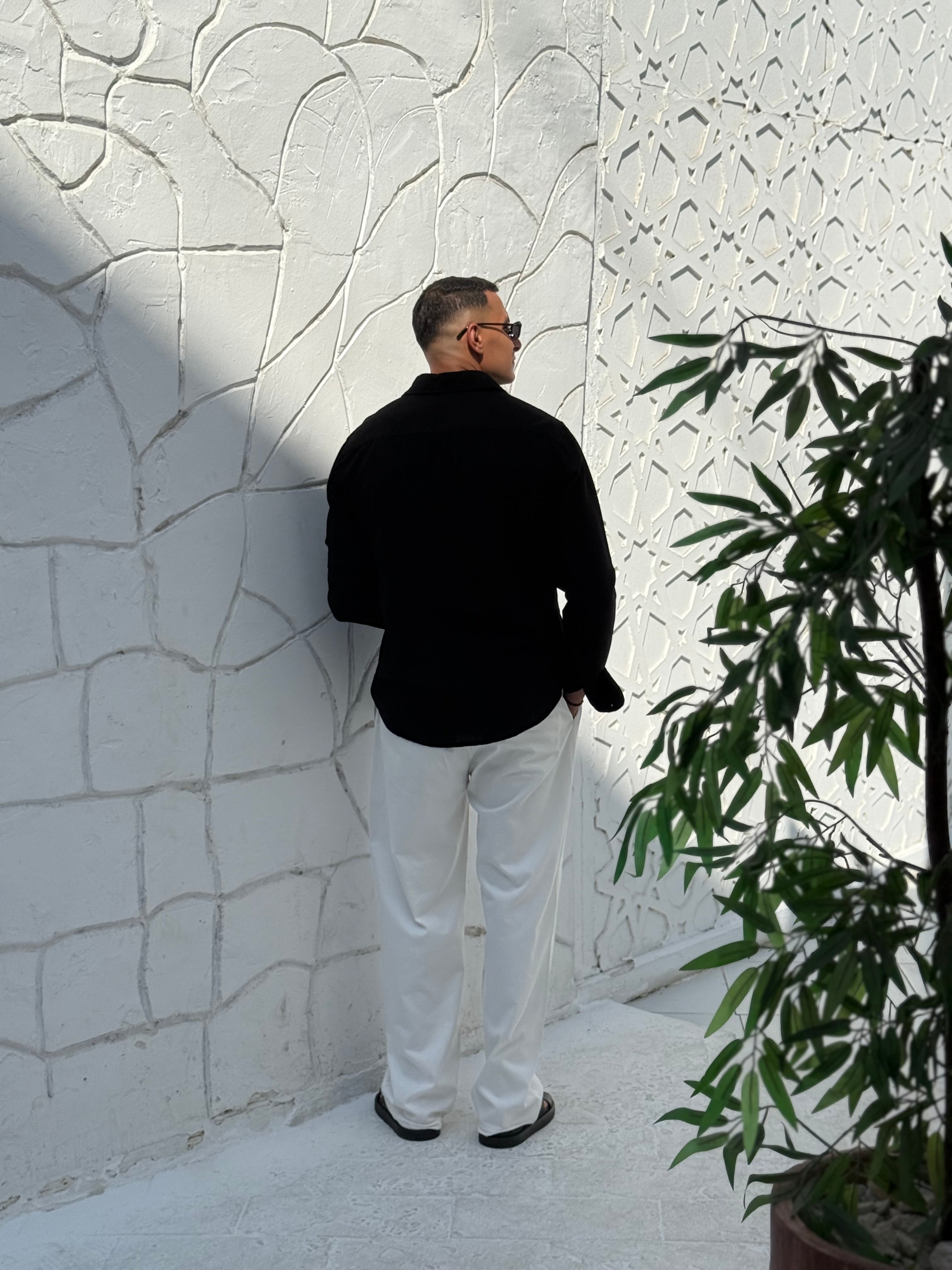 Men's Pure Linen Shirt
