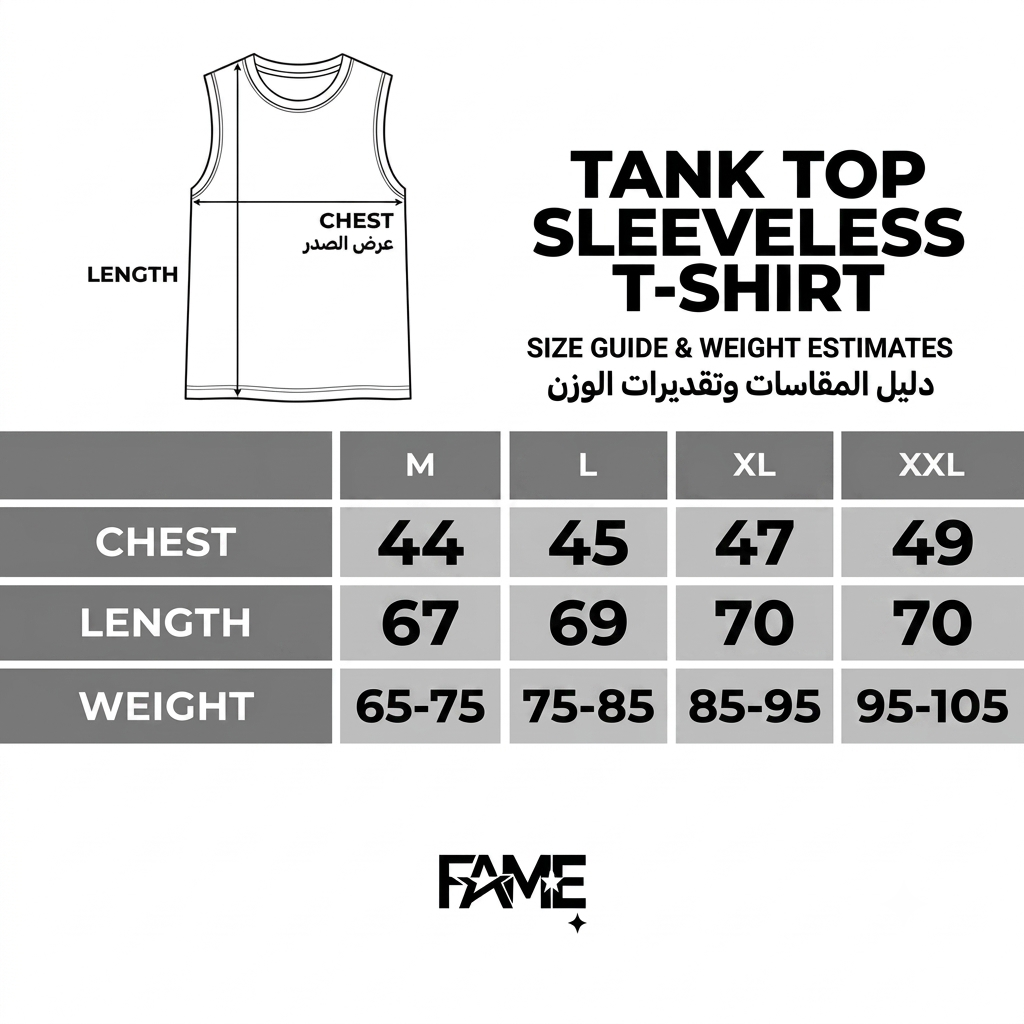 Men's cotton tank top