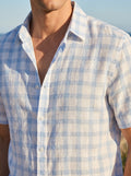 Linen shirt with half sleeves KAROH
