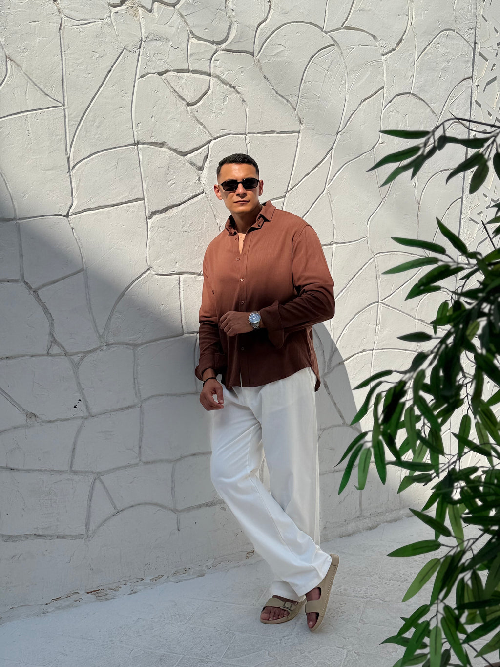 Men's Pure Linen Shirt