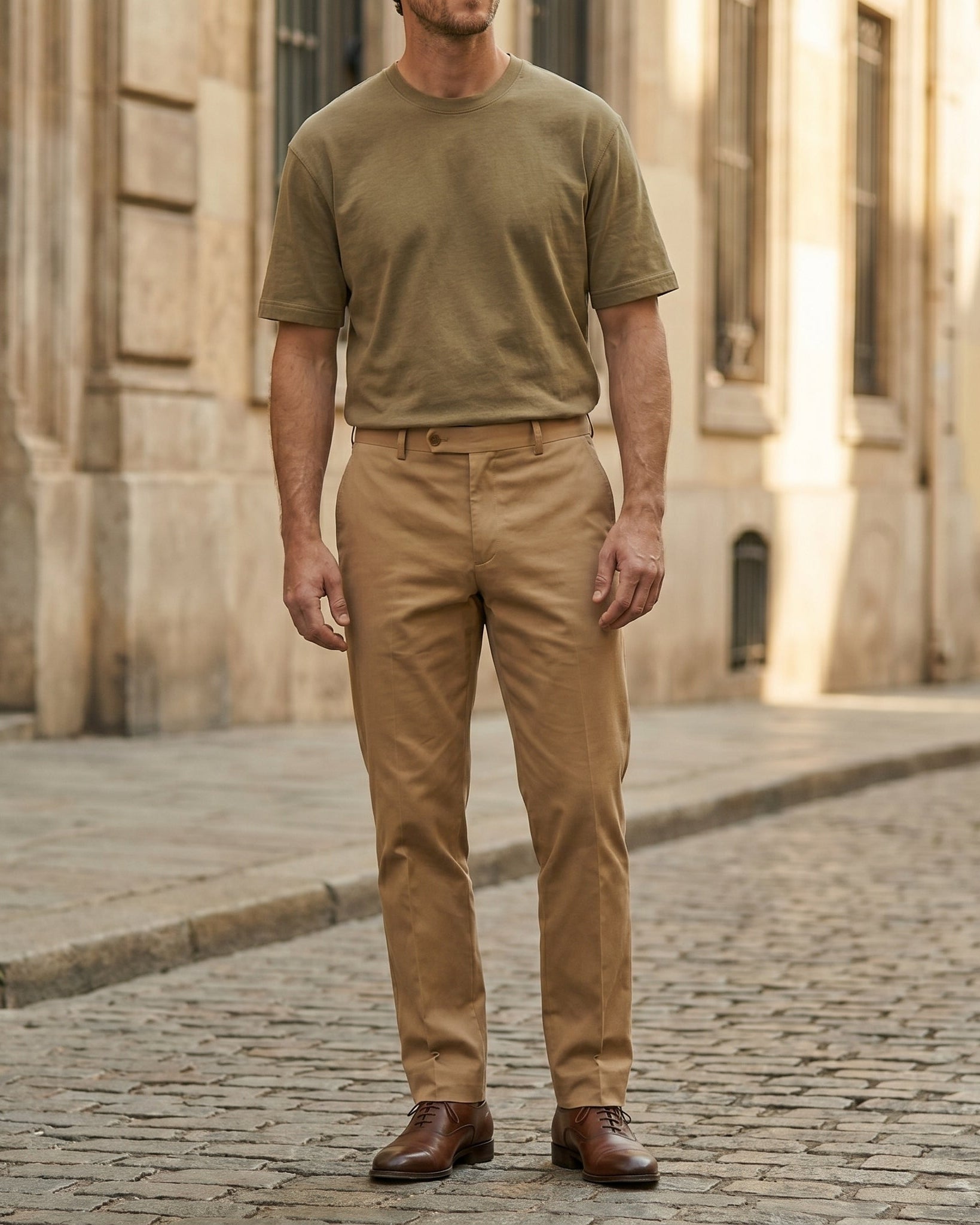 Men's Cotton Gabardine Pants